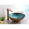 Anzzi Makata Vessel Sink in Gold/Cyan Mix LS-AZ8211 - alternate 9